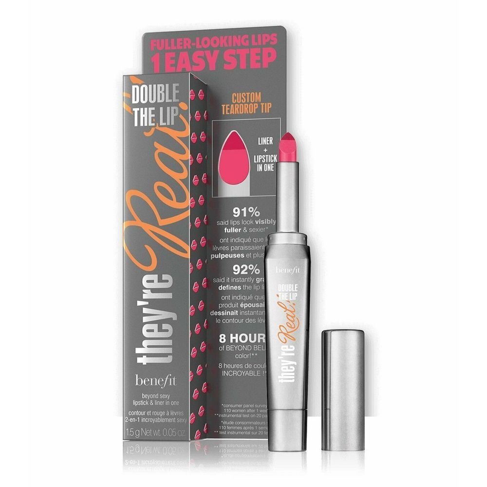 Benefit Cosmetics They're real Double The Lip !